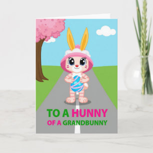 Grandbunny Springtime Egg Card