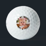 Grandchild Photo Me & My Grandpa Titleist Pro V1 Golf Balls<br><div class="desc">Father's Day Grandpa Gift.  Me & My Grandpa are a team.  Grandchild Photo.</div>
