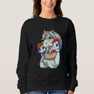 Grandchildren And Grandpa Unicorns Sweatshirt