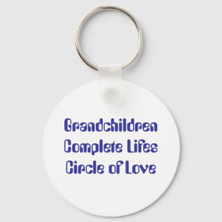 Grandchildren Complete Lifes Circle of Love Key Ring