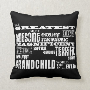 Grandchildren : Greatest Grandchild Cushion