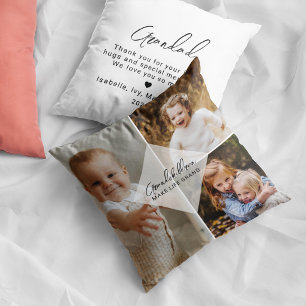 Grandchildren Make Life Grand Grandad 3 Photo Cushion
