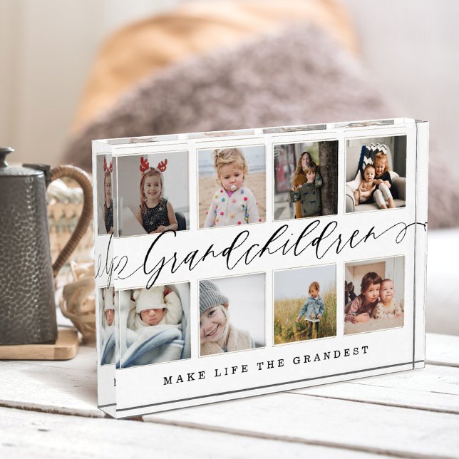Grandchildren Make Life The Grandest Photo Collage Block (Creator Uploaded)
