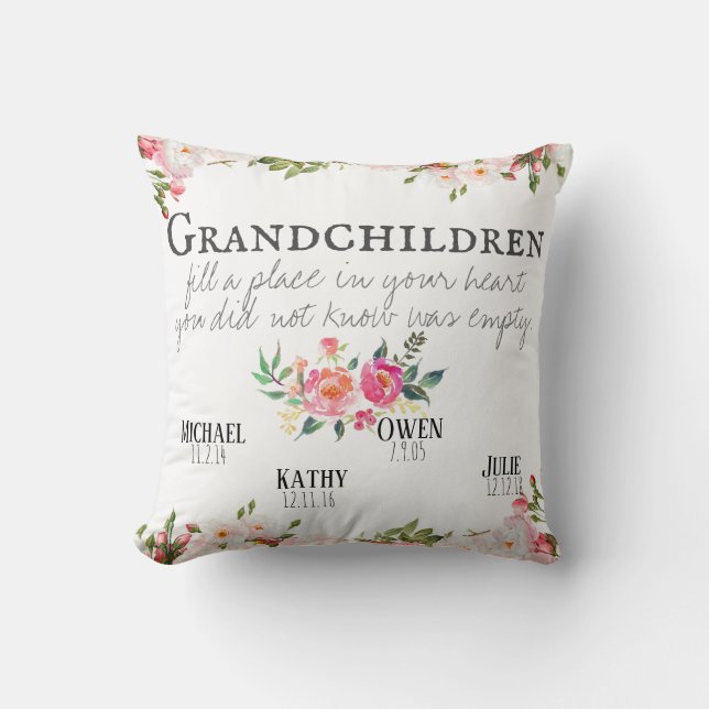 Grandchildren Pillow (Front)