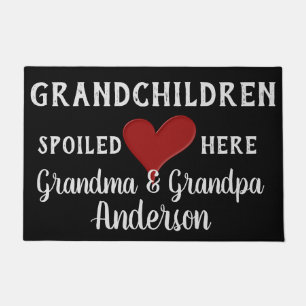 Grandchildren Spoiled Here Doormat