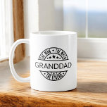 Granddad Name The Man The Myth The Legend Coffee Mug<br><div class="desc">Celebrate the legend in your life with the 'The Man, The Myth, The Legend' coffee mug! Personalise it with their name for a unique and humourous gift that’s perfect for sipping morning coffee or tea. Crafted from durable ceramic, this mug features bold text and a sleek design, making it a...</div>