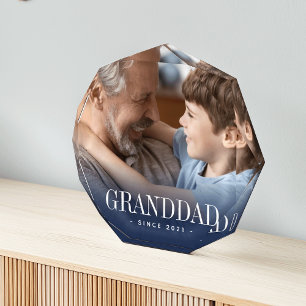 Granddad Year Established Photo Block