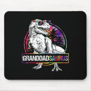 Granddadsaurus Dinosaur Granddad Saurus Matching T Mouse Pad