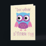 Granddaughter 2nd Birthday, Owl, Pink, Purple Card<br><div class="desc">This cute brightly coloured pink,  purple and blue owl card is perfect to wish your granddaughter a happy 2nd birthday!</div>