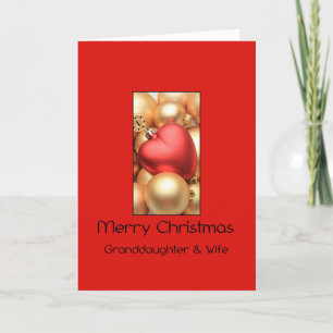 Granddaughter and her Wife  Merry Christmas card