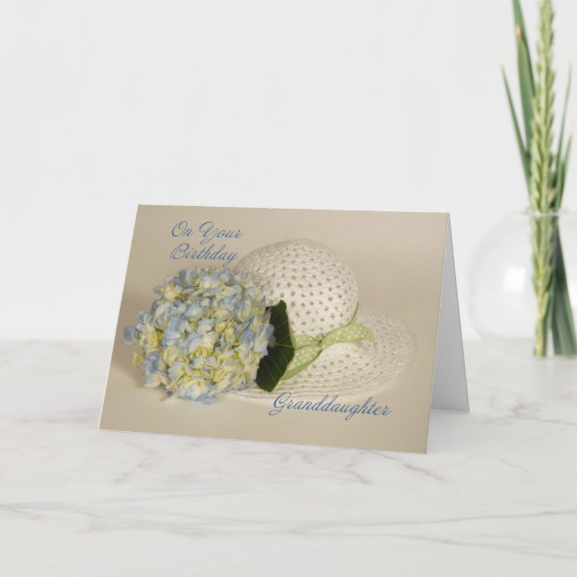 Granddaughter Birthday Card (Front)