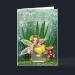 Granddaughter Birthday card with moonies Fall fair<br><div class="desc">Granddaughter Birthday card with moonies Fall fairy</div>