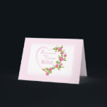 Granddaughter Birthday Rose Card<br><div class="desc">This Spanish card with your granddaughter a happy birthday! She will love to receive this pink birthday card with roses.</div>