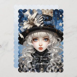 Granddaughter Blonde Haired Girl Christmas Wishes