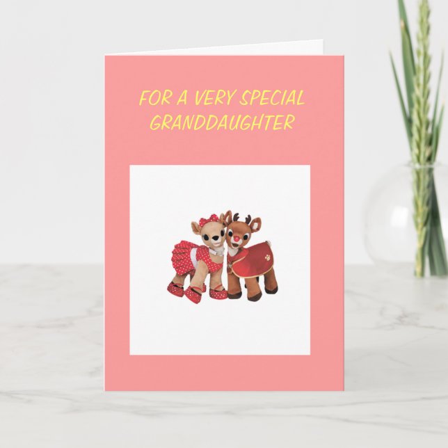 GRANDDAUGHTER CARD (Front)