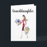 **GRANDDAUGHTER** CELEBRATE YOU!  BIRTHDAY CARD<br><div class="desc">I PERSONALLY LOVE THIS CARD. IT SAYS IT ALL... .*HAPPY BIRTHDAY* AND *GRANDDAUGHTER*</div>