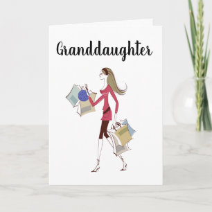 **GRANDDAUGHTER** CELEBRATE YOU! BIRTHDAY CARD