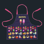 Granddaughter Cooking Baking Party Food Birthday Apron<br><div class="desc">👩‍🍳🍰👨‍🍳 Introducing Quirky and Personalised Aprons on Zazzle - Enhance Your Culinary Journey! 🍳🧁👩‍🍳 Prepare to elevate your cooking, baking, and creative experiences in the kitchen with our delightful selection of personalised aprons available on Zazzle! Whether you're an adult looking to infuse some style into your culinary endeavours, a young...</div>