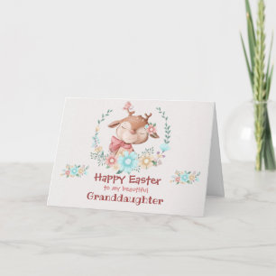 Granddaughter Easter Greeting Card