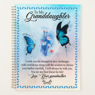 Granddaughter Gift Love Grandmother Family Group Planner