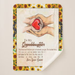 Granddaughter Gift | Love Grandmother Family Group Sherpa Blanket<br><div class="desc">Granddaughter Gifts | To My Granddaughter Matching Family Group Love From Granddaughter</div>