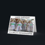 *GRANDDAUGHTER* ON YOUR BIRTHDAY FROM GRANDPARENT CARD<br><div class="desc">VINTAGE DOLLS TELL **TO A SPECIAL GRANDDAUGHTER*** ON YOUR SPECIAL DAY--"HAPPY BIRTHDAY"</div>