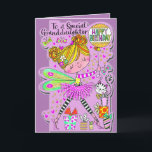 Granddaughter's 6th Birthday Card - Magical Fairy<br><div class="desc">You can personalise this birthday card for a girl inside.

Once you have your order please leave your feedback & pic's in situ on my page you bought it from,  thanks</div>