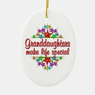 Granddaughters are Special Ceramic Tree Decoration