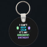 Granddaughter's Birthday, I Can't Keep Calm  Key Ring<br><div class="desc">Granddaughter's Birthday,  I Can't Keep Calm</div>