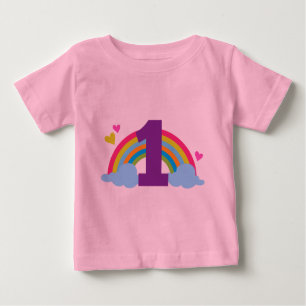 Granddaughters First Birthday Baby T-Shirt