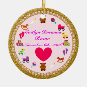 Granddaughter's Personalised Christmas Ornament