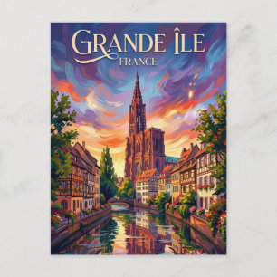 Grande Île France Postcard