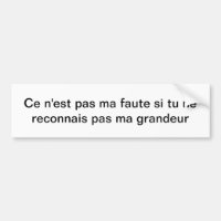 Grandeur (Greatness in French)