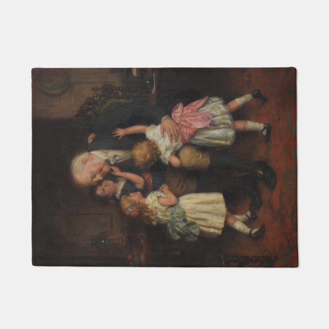 Grandfather (by Joseph Clark) Doormat (Front)