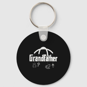 Grandfather Funny Quote Design For Grandpas  Key Ring