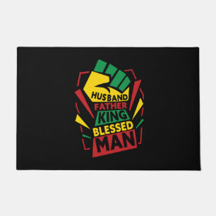 Grandfather Gift Husband Father And King Doormat