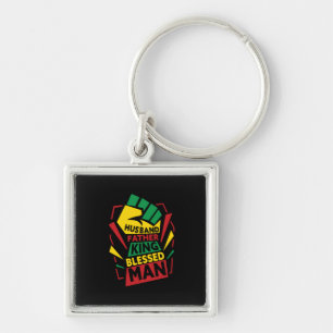 Grandfather Gift Husband Father And King Key Ring
