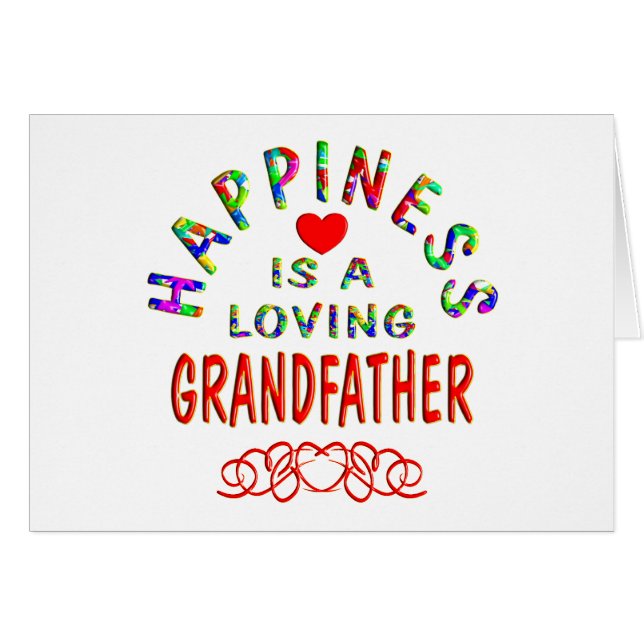 Grandfather Happiness (Front Horizontal)