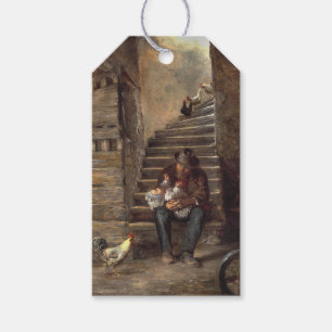 Grandfather Looking After His Grandson Gift Tags