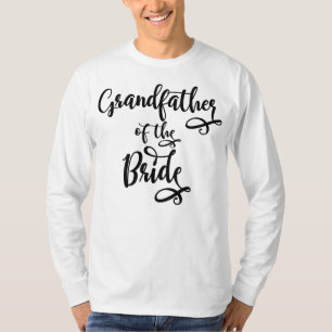 Grandfather of the Bride T-Shirt