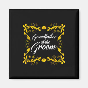 Grandfather Of The Groom Matching Bachelorette Par Magnet