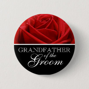 Grandfather Of The Groom Wedding Pins