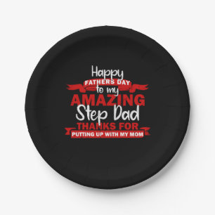 Grandfather Quotes   Amazing Step Daddy Paper Plate