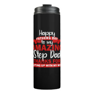 Grandfather Quotes   Amazing Step Daddy Thermal Tumbler