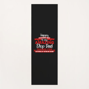Grandfather Quotes Amazing Step Daddy Yoga Mat