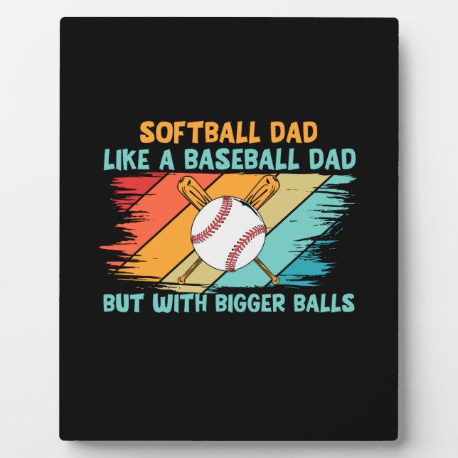 Grandfather Quotes | Baseball Dad Definition Plaque (Front)