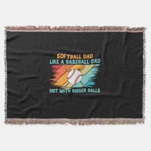 Grandfather Quotes   Baseball Dad Definition Throw Blanket