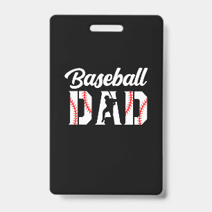 Grandfather Quotes   Baseball Dad ID Badge