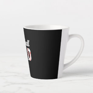 Grandfather Quotes   Baseball Dad Latte Mug