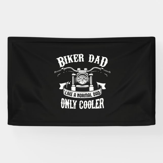 Grandfather Quotes | Best Biker Dad Banner (Horizontal)